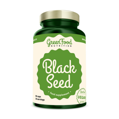 GreenFood Nutrition Black Seed – Schwarzkümmel 90 Kapseln, A-Nr.: 5634643 - 01