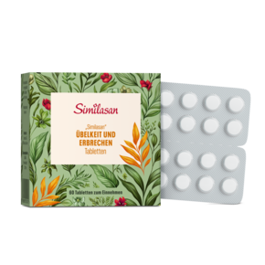 „Similasan“ Übelkeit und Erbrechen Tabletten, A-Nr.: 5502746 - 01