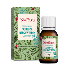 Globuli gegen Schluckbeschwerden „Similasan“, A-Nr.: 2420924 - 01
