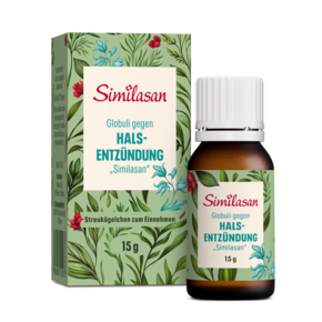 Globuli gegen Halsentzündung „Similasan“, A-Nr.: 2420930 - 01