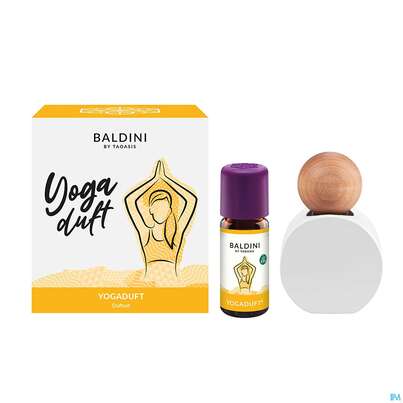 Sie sehen eine Packung Taoasis Baldini Set/yogaduft M.oel 10ml +duftvase Holzkugel 1st, Produktbild: 07 Taoasis Baldini Set/yogaduft M.oel 10ml +duftvase Holzkugel 1st, A-Nr.: 4158382 - 07