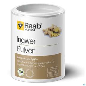 Ingwer Pulver Bio Raab Premium 100g, A-Nr.: 5870728 - 01