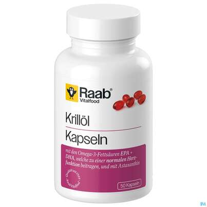 Krill Oel Kapseln Raab 50st, A-Nr.: 5870817 - 02