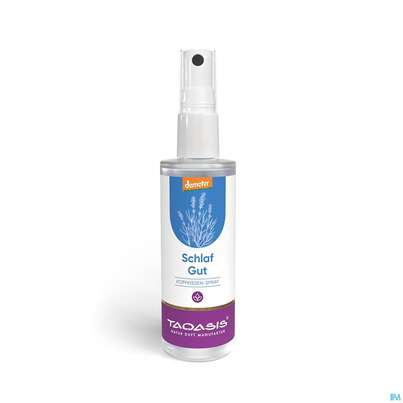 Sie sehen eine Packung Taoasis Kopfkissenspray Schlaf Gut Demeter 30ml, Produktbild: 03 Taoasis Kopfkissenspray Schlaf Gut Demeter 30ml, A-Nr.: 5817349 - 03