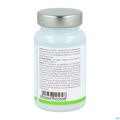 Q-10 Coenzym Kapseln Melasan 60st, A-Nr.: 2690003 - 04