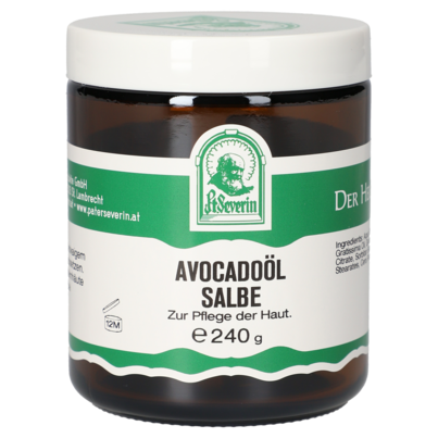Sie sehen eine Packung AVOCADOOEL SALBE 240 G, Produktbild: 01 AVOCADOOEL SALBE 240 G, A-Nr.: 5389215 - 01