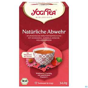Yogi Tea Bio Natuerliche Abwehr 17st, A-Nr.: 5750088 - 01