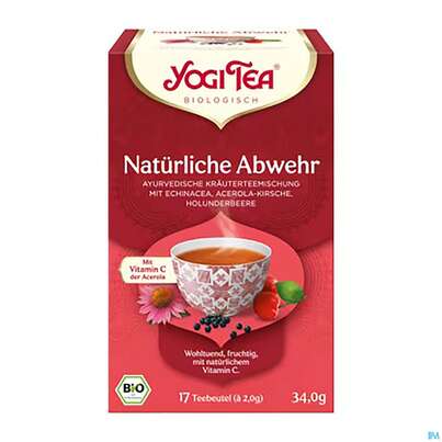 Yogi Tea Bio Natuerliche Abwehr 17st, A-Nr.: 5750088 - 02