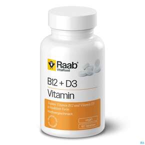 Vitamin B12/lutschtabl +d3 Raab 60st, A-Nr.: 5870639 - 01
