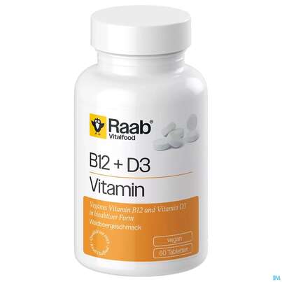 Vitamin B12/lutschtabl +d3 Raab 60st, A-Nr.: 5870639 - 04