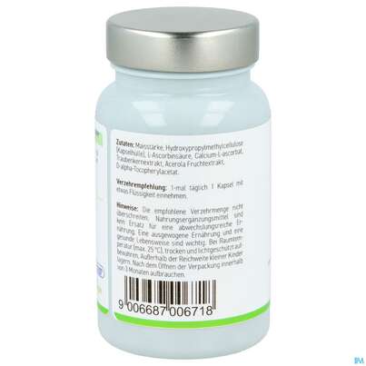 Opc Traubenkern Kapseln Melasan Vitagenol Extrakt 60st, A-Nr.: 2690351 - 03