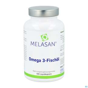 Omega -3 Fischoel Kapseln Melasan 500mg 180st, A-Nr.: 2796204 - 01