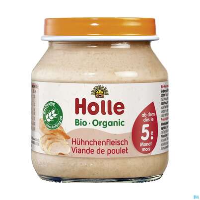 Holle Bio/demeter Glaeschen Huehnerfleisch 125g, A-Nr.: 4289552 - 02