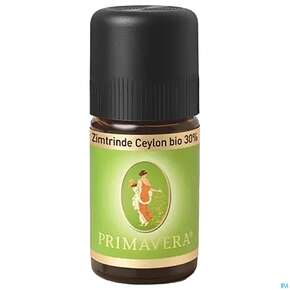 Aetherische Oele Primavera Zimtrinde Ceylon Bio 30% 5ml, A-Nr.: 5848953 - 01