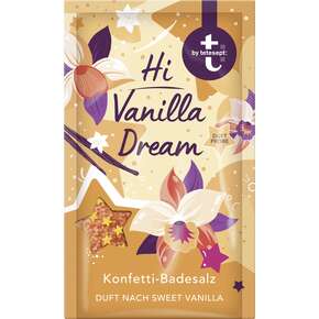 t:by tetesept Badesalz Hi Vanilla Dream, A-Nr.: 6021204 - 01