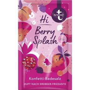 t:by tetesept Badesalz Hi Berry Splash!, A-Nr.: 6021210 - 01