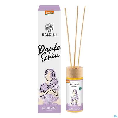 Sie sehen eine Packung Taoasis Baldini Raumduft/set Dankeschoen 50ml, Produktbild: 04 Taoasis Baldini Raumduft/set Dankeschoen 50ml, A-Nr.: 5790337 - 04