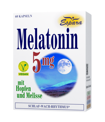 Espara Melatonin 5mg Kapseln, A-Nr.: 3957402 - 01