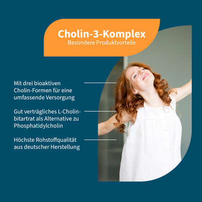 NatuGena Cholin-3-Komplex Kapseln, A-Nr.: 5847244 - 02