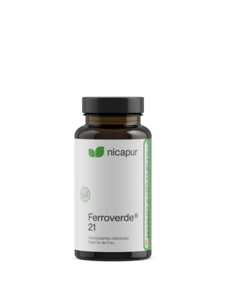 Sie sehen eine Packung nicapur Ferroverde® 21, Produktbild: 01 nicapur Ferroverde® 21, A-Nr.: 4603959 - 01