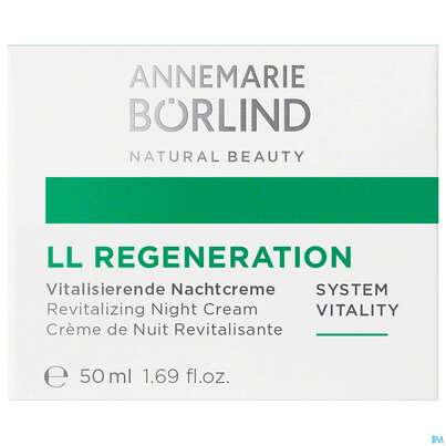 Sie sehen eine Packung Boerlind Ll Regeneration Nachtcreme 60 50ml, Produktbild: 01 Boerlind Ll Regeneration Nachtcreme 60 50ml, A-Nr.: 2299598 - 01