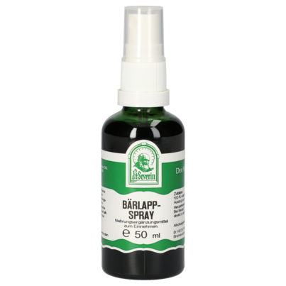 Sie sehen eine Packung BAERLAPP SPRAY 50 ML, Produktbild: 01 BAERLAPP SPRAY 50 ML, A-Nr.: 4443467 - 01