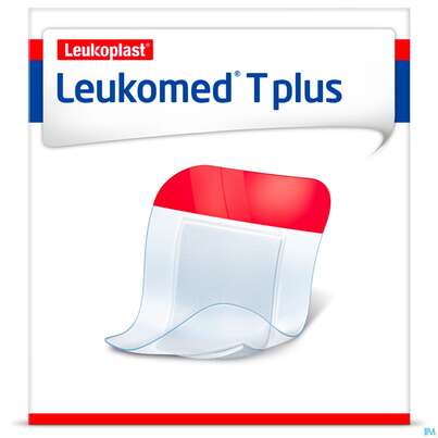 Sie sehen eine Packung Wundverband Leukomed T Plus Folienverband/+auflage Steril 10x35cm 5st, Produktbild: 01 Wundverband Leukomed T Plus Folienverband/+auflage Steril 10x35cm 5st, A-Nr.: 3942398 - 01