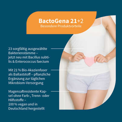 NatuGena BactoGena 21+2 Kapseln, A-Nr.: 6011915 - 02
