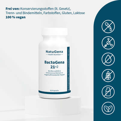 NatuGena BactoGena 21+2 Kapseln, A-Nr.: 6011915 - 03