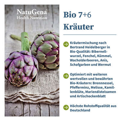 NatuGena Bio 7+6 Kräuter Pulver, A-Nr.: 5989754 - 02
