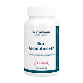 NatuGena Bio-Aroniabeeren Kapseln, A-Nr.: 5989760 - 01
