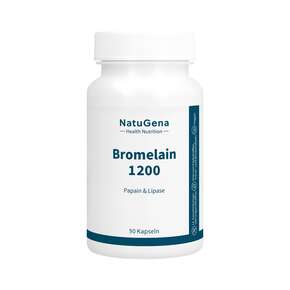 NatuGena Bromelain 1200 Kapseln, A-Nr.: 6011890 - 01