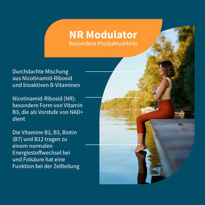 Sie sehen eine Packung NatuGena NR Modulator Kapseln, Produktbild: 02 NatuGena NR Modulator Kapseln, A-Nr.: 5989984 - 02