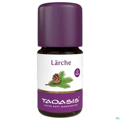 Sie sehen eine Packung Aetherische Oele Taoasis Bio Laerche 5ml, Produktbild: 02 Aetherische Oele Taoasis Bio Laerche 5ml, A-Nr.: 5384471 - 02