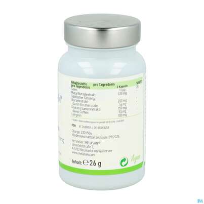 Maca Kapseln -melasan 550mg 60st, A-Nr.: 2689856 - 03