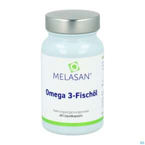 Omega -3 Fischoel Kapseln Melasan 500mg 60st, A-Nr.: 2796173 - 01