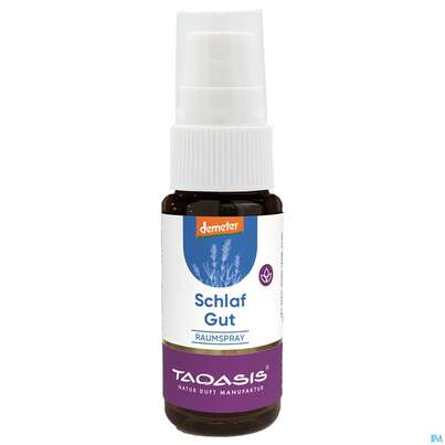 Sie sehen eine Packung Taoasis Raumspray Schlaf Gut Mini Demeter 10ml, Produktbild: 02 Taoasis Raumspray Schlaf Gut Mini Demeter 10ml, A-Nr.: 4361982 - 02