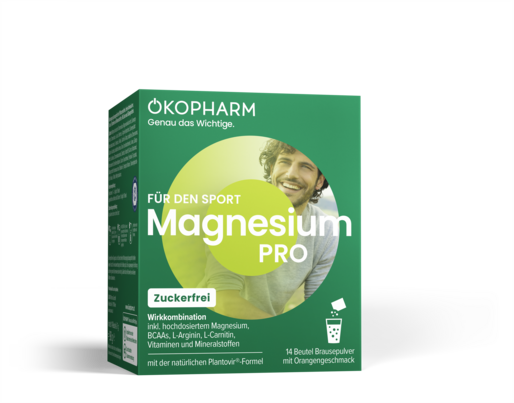 ÖKOPHARM® Wirkkombination für den Sport Magnesium PRO Beutel 14 BT, A-Nr.: 4855738 - 01