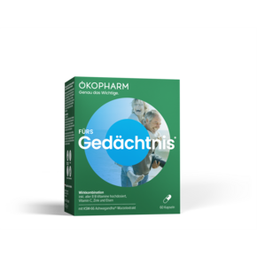 ÖKOPHARM® Wirkkombination fürs Gedächtnis Kapseln 60ST, A-Nr.: 5657590 - 01