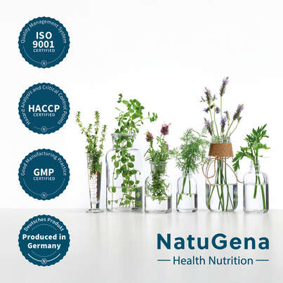 Sie sehen eine Packung NatuGena DiabetoDyn Kapseln, Produktbild: 05 NatuGena DiabetoDyn Kapseln, A-Nr.: 5699134 - 05