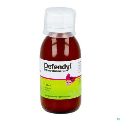 Sie sehen eine Packung Defendyl Imunoglukan Sirup 120ml, Produktbild: 10 Defendyl Imunoglukan Sirup 120ml, A-Nr.: 4023593 - 10