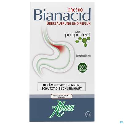 Aboca Neobianacid Tabl Uebersaeuerung +reflux Ab 6 Jahren 45st, A-Nr.: 5571948 - 01