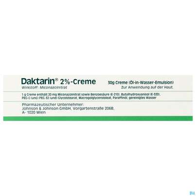 Daktarin Creme 2% 30g, A-Nr.: 0071810 - 01