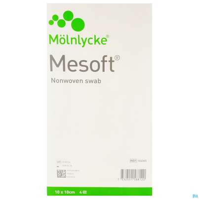 Vlieskompressen Mesoft/set Steril 10x 10cm 150st (30x5), A-Nr.: 1652331 - 15