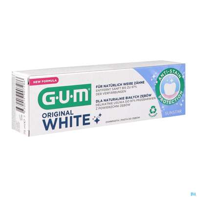 Sie sehen eine Packung Zahnpaste Gum Original White 1745 75ml, Produktbild: 06 Zahnpaste Gum Original White 1745 75ml, A-Nr.: 3115749 - 06