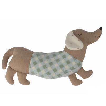 Kirschkernkissen Hund Bo grün, A-Nr.: 5796268 - 01