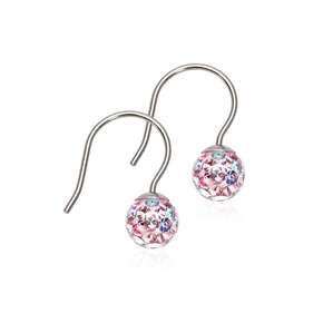 Blomdahl Ohrhänger Ball Kristall, A-Nr.: 6019845 - 01