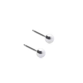 Blomdahl Ohrstecker Ball Silber Titan, A-Nr.: 6020044 - 01