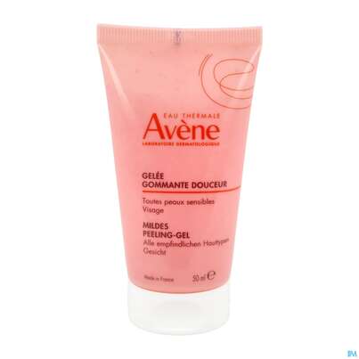 Sie sehen eine Packung Avene Basislinie Mildes Peeling-gel 50ml, Produktbild: 01 Avene Basislinie Mildes Peeling-gel 50ml, A-Nr.: 5961454 - 01