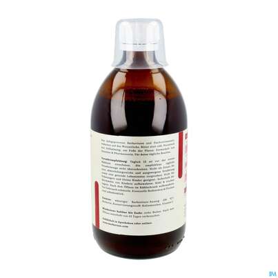 Sie sehen eine Packung Berberstin Berbersan Berberinsaft Berberin Fluessig 500ml, Produktbild: 03 Berberstin Berbersan Berberinsaft Berberin Fluessig 500ml, A-Nr.: 5972877 - 03